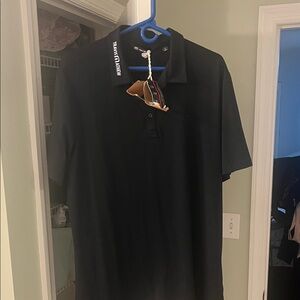 Travis Matthew eco collation blue Polo Shirt with tags